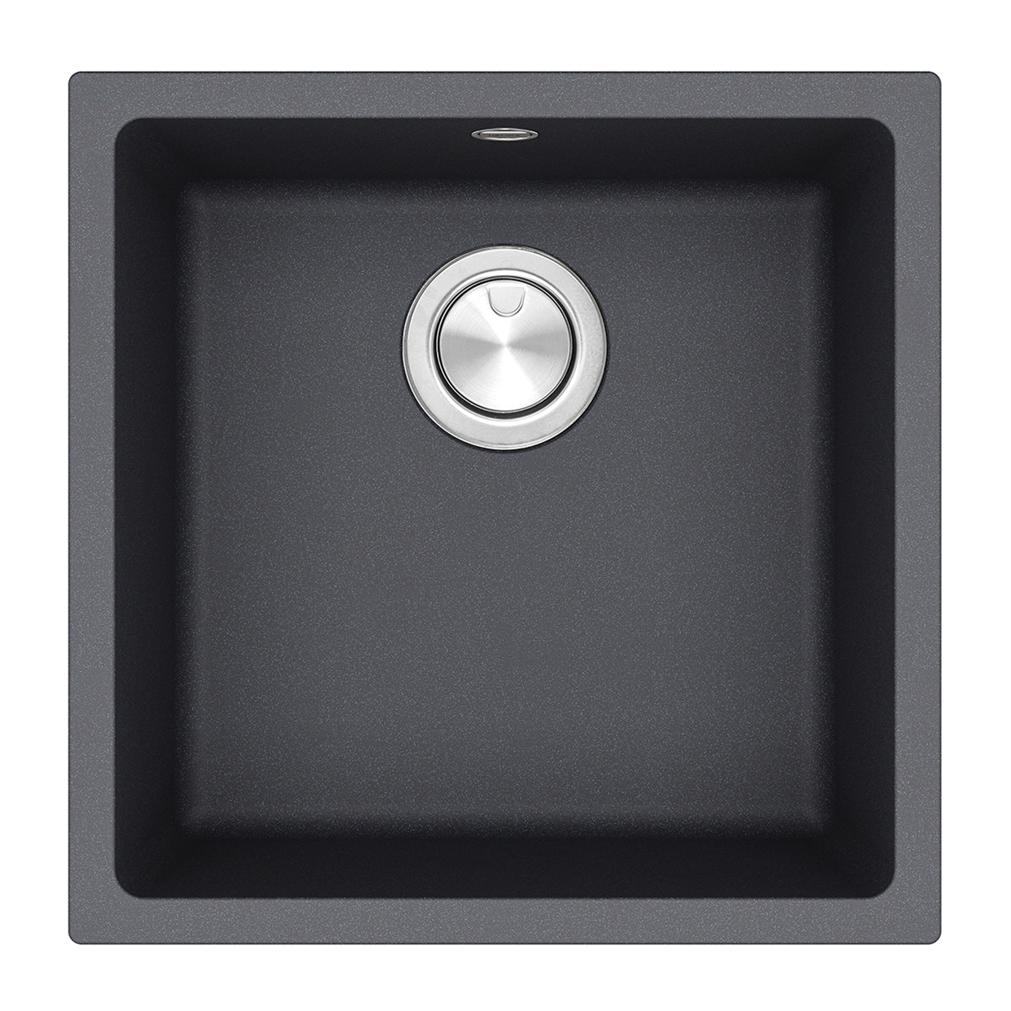 Clearwater Lumen 1 Bowl Granite Composite Inset/Undermount Kitchen Sink - 450 x 450mm