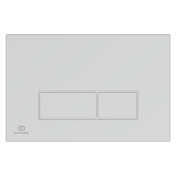 Ideal Standard ProSys WRAS Approved 125mm Depth Concealed Cistern & Chrome Dual Flush Plate