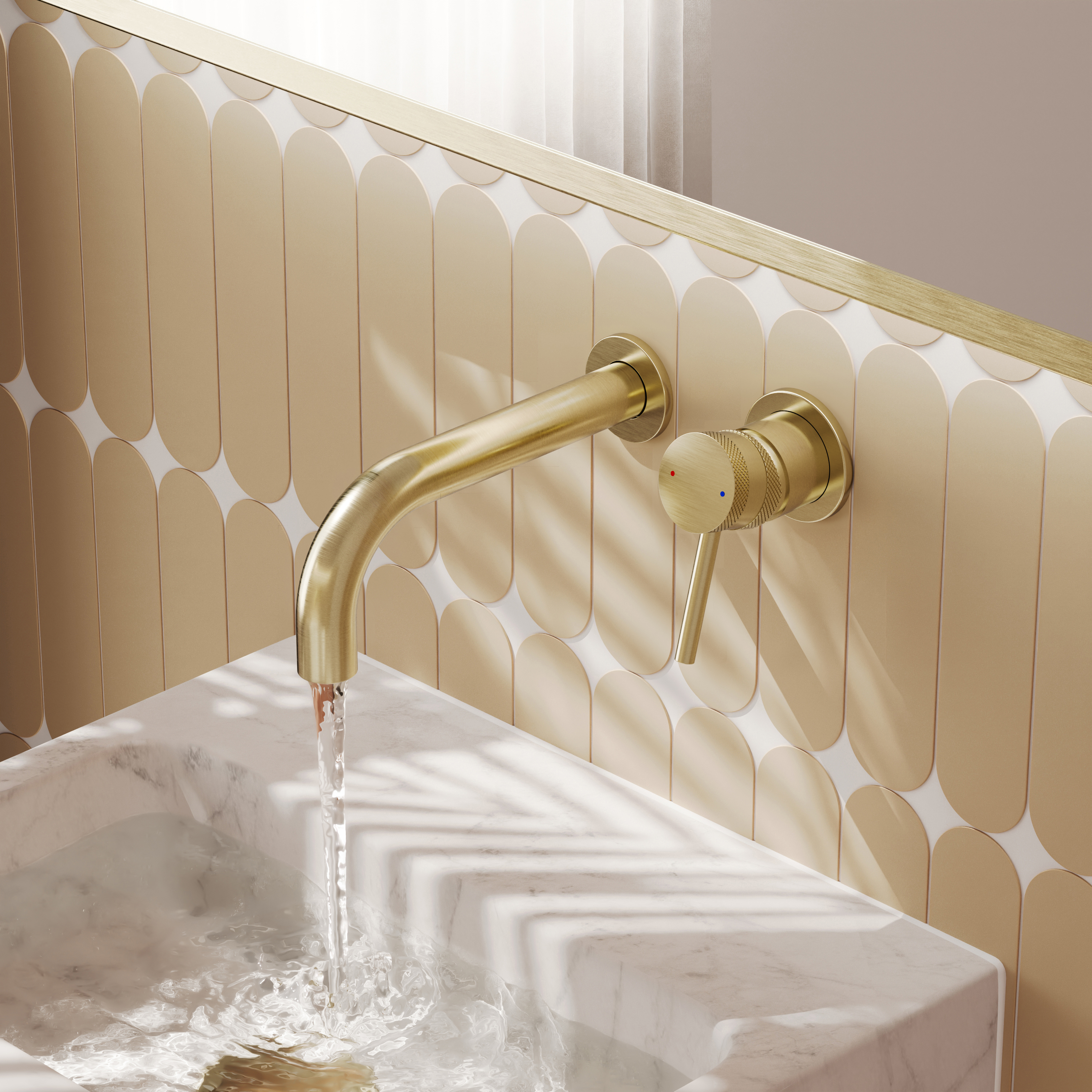 Core Wall Mounted 140mm Cloakroom Basin Tap