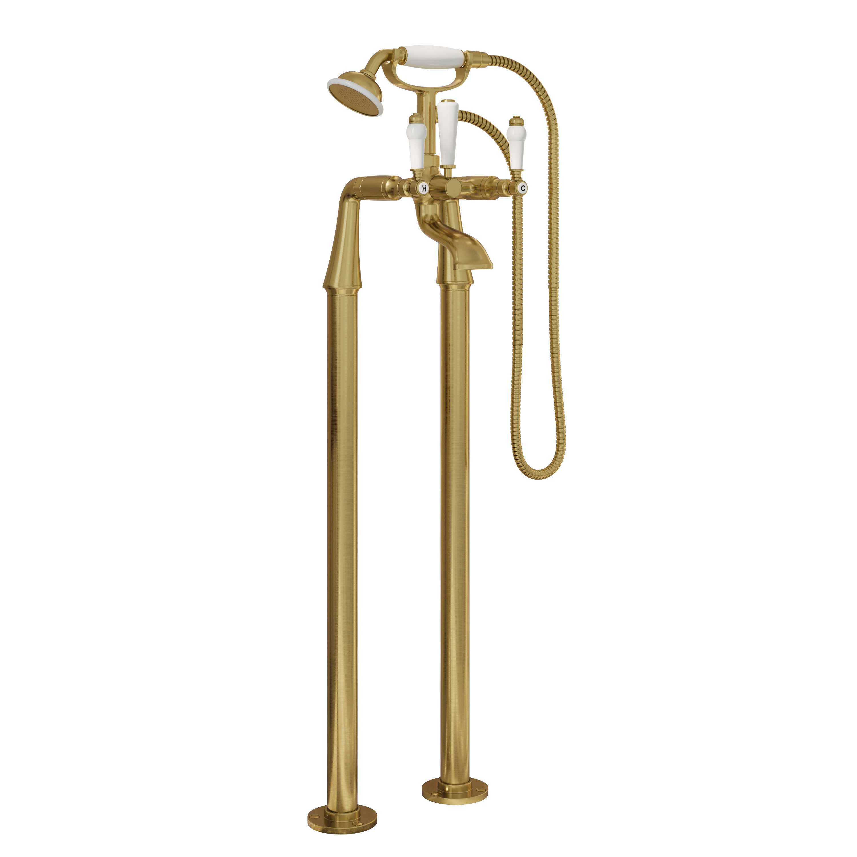 Butler & Rose Eliza Lever Freestanding Bath Shower Mixer Tap
