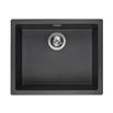 Reginox Amsterdam 50 Single Bowl Granite Composite Inset / Undermount Kitchen Sink & Waste Kit - 560 x 460mm