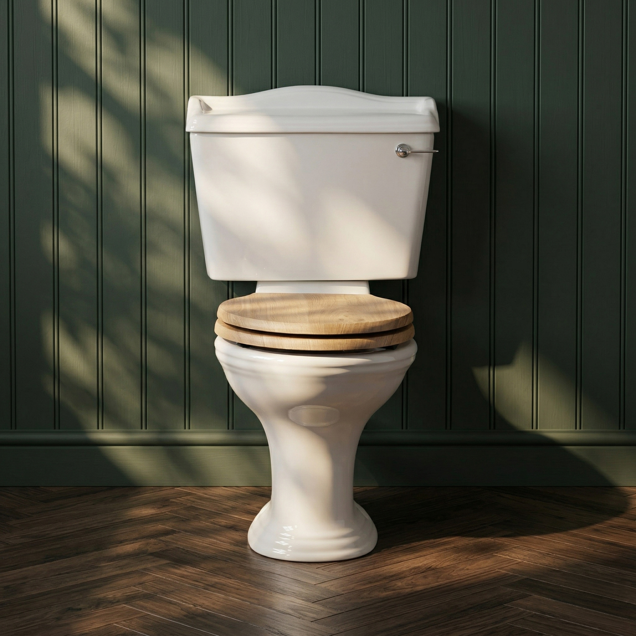 Butler & Rose Benedict Traditional Close Coupled Toilet (Excluding Seat)
