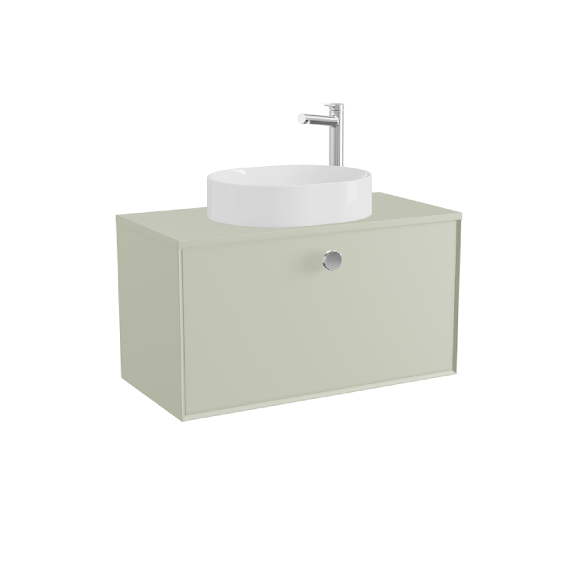 Vado Safari 800mm Wall Hung Vanity Unit & Worktop
