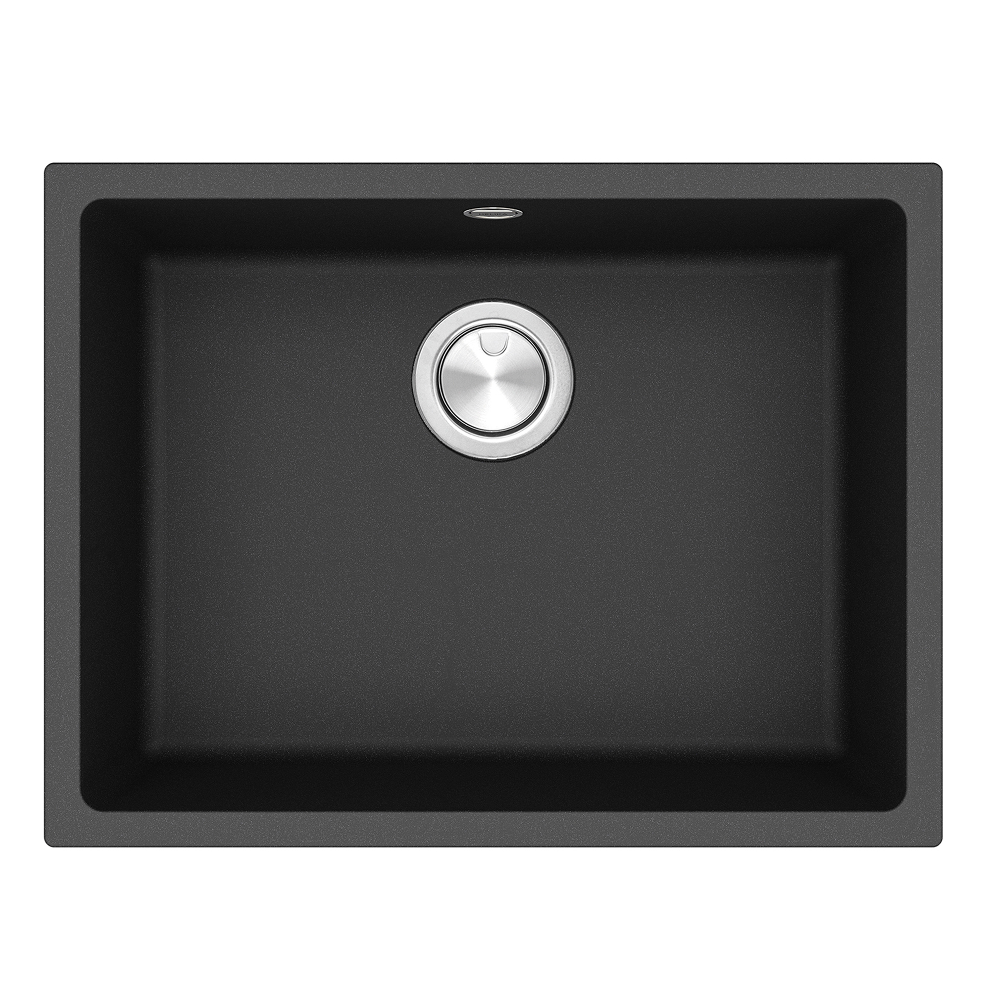 Clearwater Lumen 1 Bowl Granite Composite Inset/Undermount Kitchen Sink - 590 x 450mm