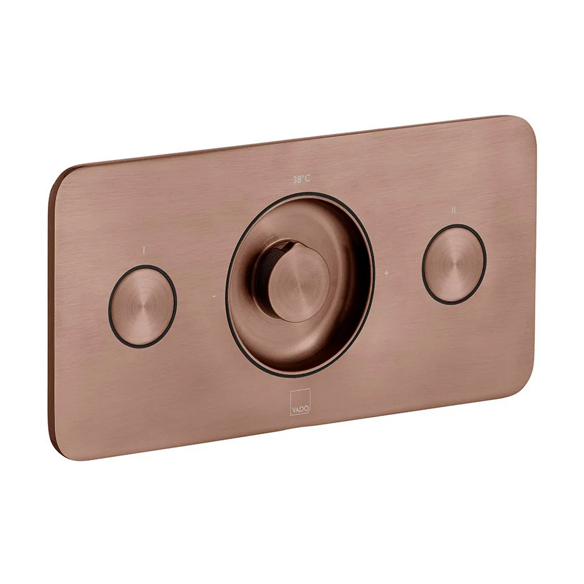 Vado Individual Zone 2 Outlet 2 Button Concealed Thermostatic Stop Valve