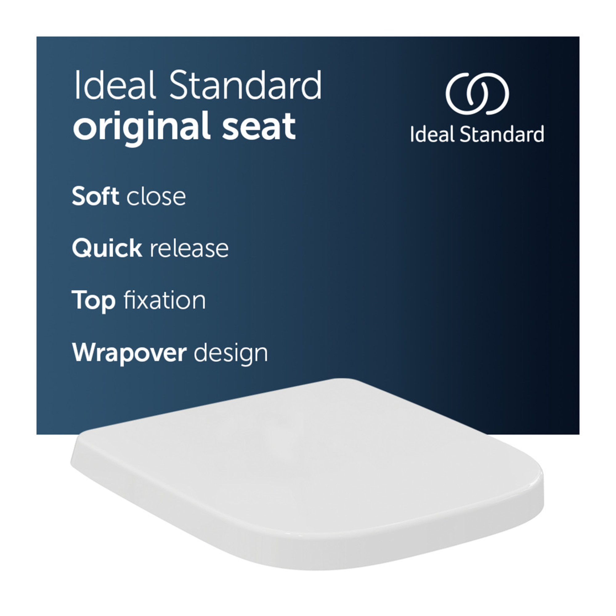 Ideal Standard i.life A & S Soft Close Toilet Seat