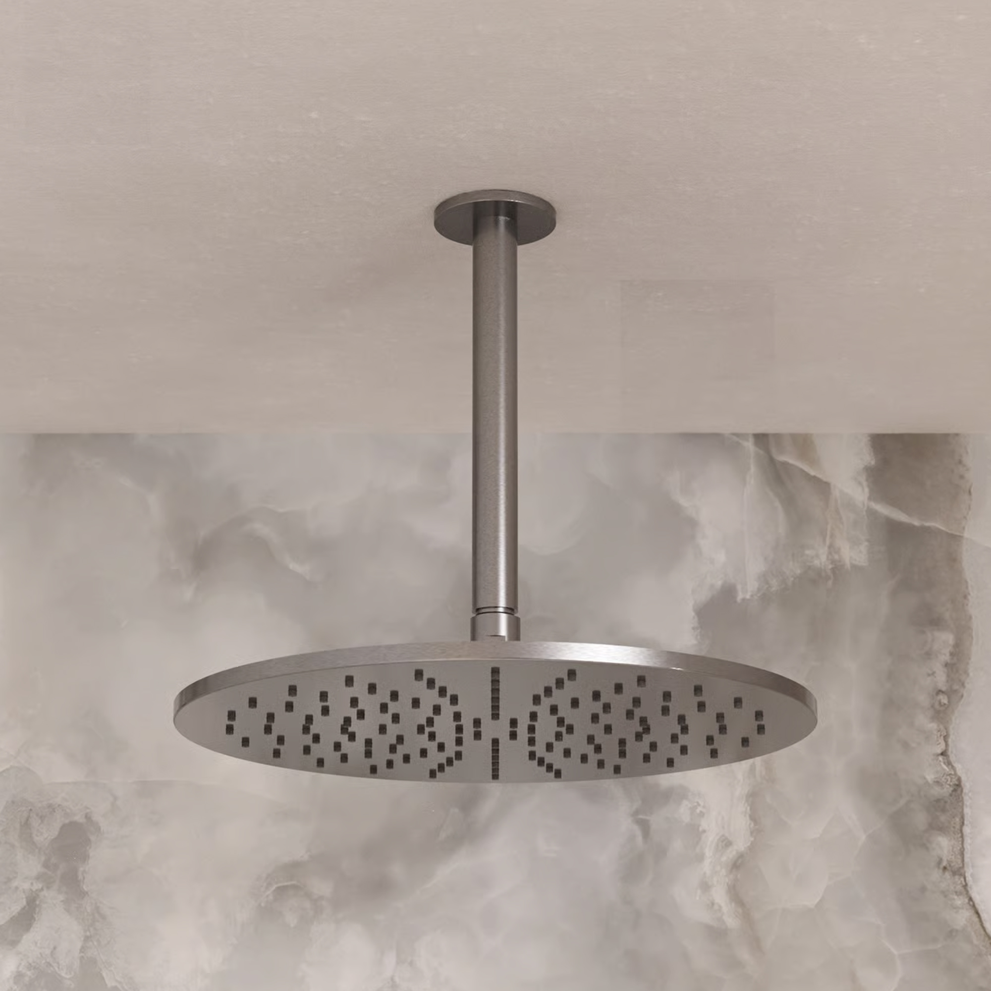 Crosswater 3ONE6 Stainless Steel 200mm Ceiling Shower Arm