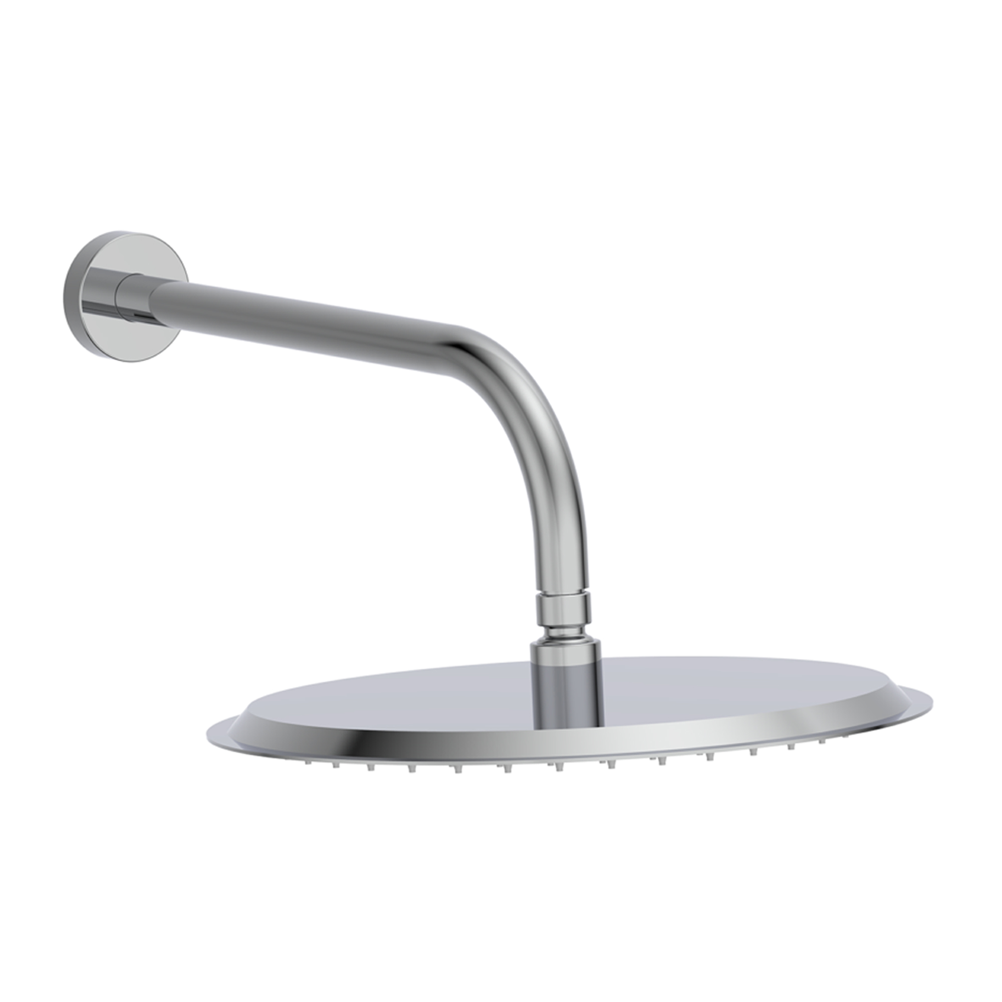 Core Shower Package with 3 Outlet Portrait Concealed Valve, Fixed Shower Head, Slide Rail Kit & Overflow Bath Filler