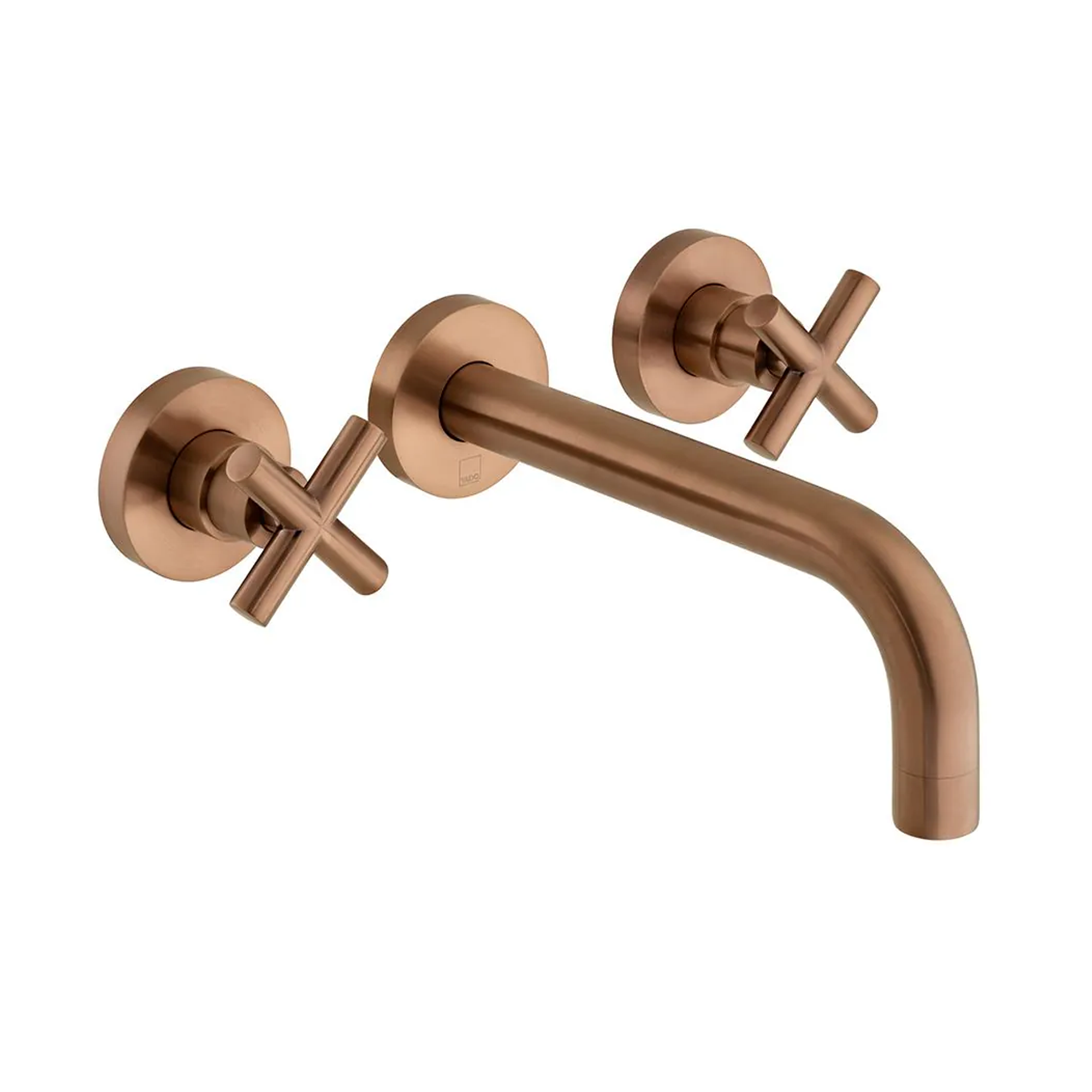 Vado Individual Elements 3 Hole Wall Mounted Basin Mixer Tap with 200mm Spout