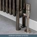 Butler & Rose 3 Column Horizontal Radiator - Bare Metal Lacquer Finish - 600mm
