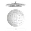 Crosswater Central Ultra Slim 400mm Fixed Shower Head