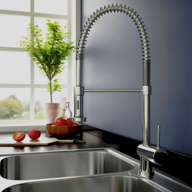 Vellamo FlexiSpray Kitchen Sink Mixer with Flexible / Movable Multi-Function Spray