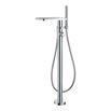 Flova Annecy Floorstanding Single Lever Bath Shower Mixer & Shower Set