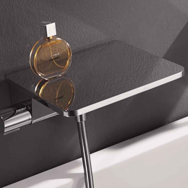 Flova Annecy Wall Mounted Waterfall Bath Shower Mixer with Handset Kit