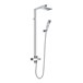 Flova Essence Manual Exposed Shower Column With Hand Shower & Overhead Shower