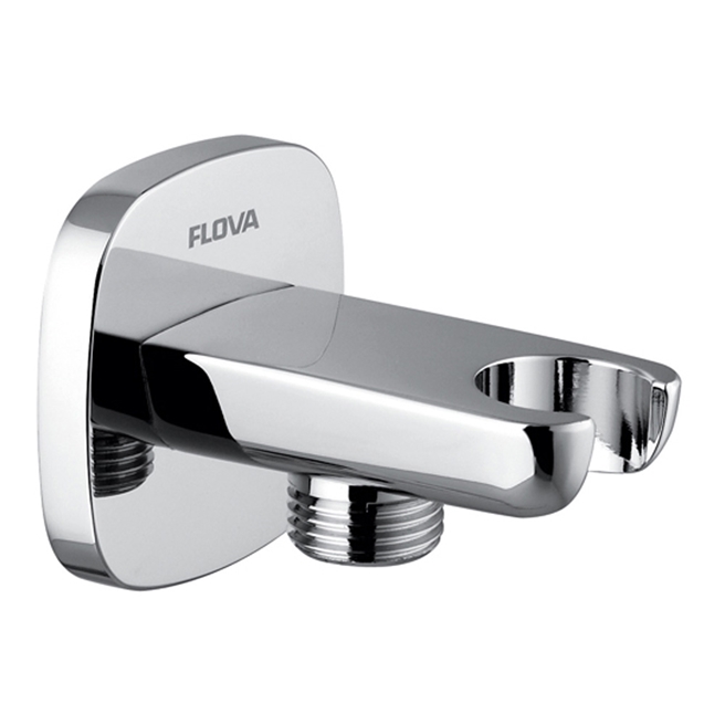 Flova Urban Wall Outlet Elbow with Handset Holder