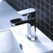 Flova Smart Cloakroom Basin Mixer Tap with Clicker Waste