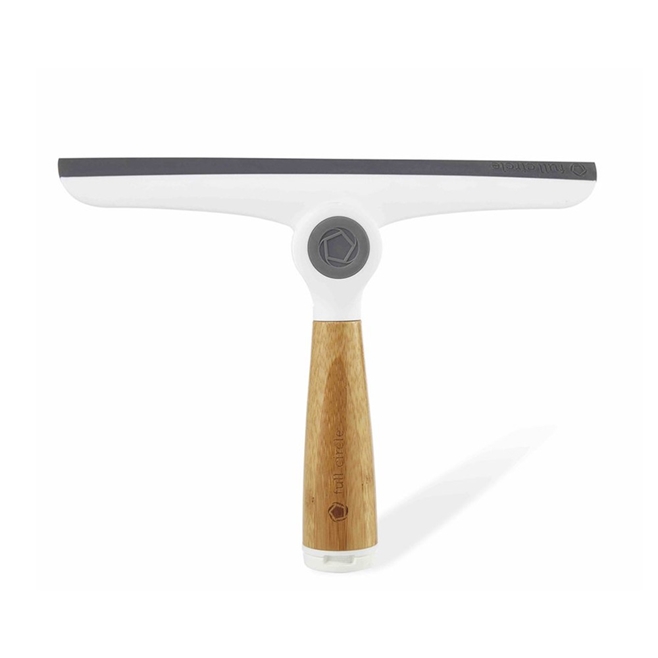 Full Circle Wipe Out Pivoting Squeegee - White