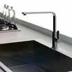 Gessi X-Sense Single Lever Mono Kitchen Mixer Tap - Chrome