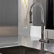 Gessi Oxygen Hi-Tech Single Lever Mono Kitchen Mixer with Flexi Pull-Out Rinse - Chrome