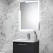 Harbour Icon LED Mirror with Demister Pad & Infrared Touch Button - 700 x 500mm