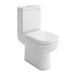 Harbour Grace Close Coupled Toilet with Dual Flush Cistern & Soft Close Seat