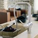 Grohe Minta Touch Electronic Mono Sink Mixer with L-Spout & Pull Out Mousseur - Super Steel