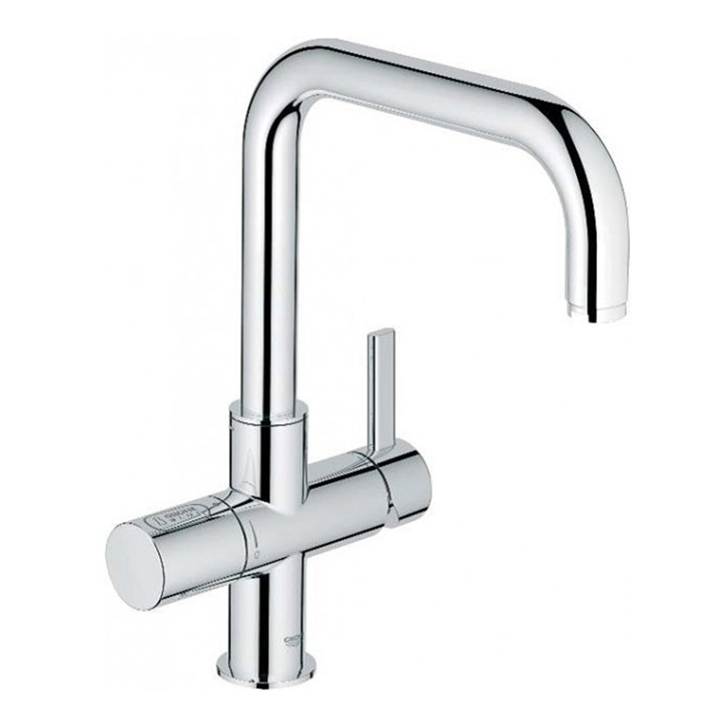 Grohe Blue 2 Sparkling Water Filter Mono Kitchen Mixer With Swivel