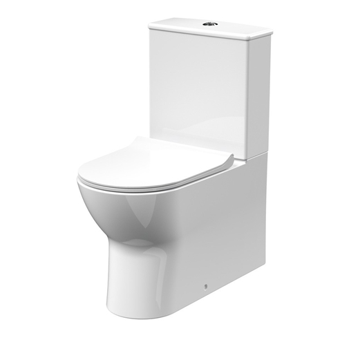 Harbour Acclaim Compact Rimless BTW Close-Coupled Toilet & Soft Close Seat
