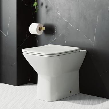 Harbour Alchemy Modern Back to Wall Toilet & Soft Close Seat