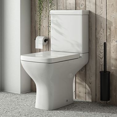 Harbour Alchemy Compact Toilet with Luxury Soft-Close Seat