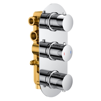Harbour Clarity 3 Outlet Thermostatic Concealed Shower Valve