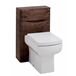 Harbour Clarity 500mm WC Back to Wall Toilet Unit - Chestnut