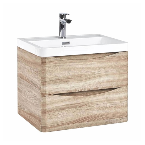 Harbour Clarity 600mm Wall Mounted Vanity Unit & Basin
