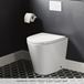 Harbour Icon 1100mm Left Hand Combination Bathroom Toilet & Sink Unit - Graphite Grey
