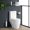 Harbour Clarity Modern Close Coupled Toilet & Soft Close Seat