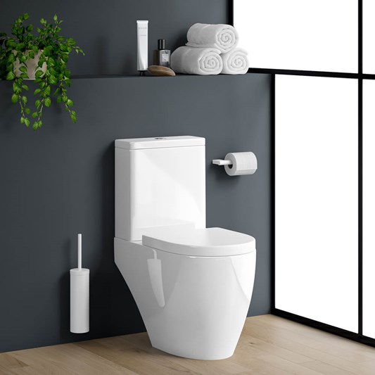 Harbour Clarity Close Coupled Toilet & Soft Close Seat