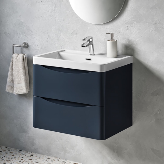 Harbour Clarity 600mm Wall Mounted, Hanging Sink Vanity Unit