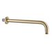 Harbour Clarity 310mm Brushed Brass Round Shower Arm
