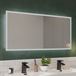 Harbour Glow LED Mirror With Demister Pad & Shaver Socket - 1200 X 600mm
