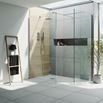 Harbour i10 10mm Easy Clean 2m Tall Wetroom 2 Panel Pack 1000mm & 600mm - Chrome