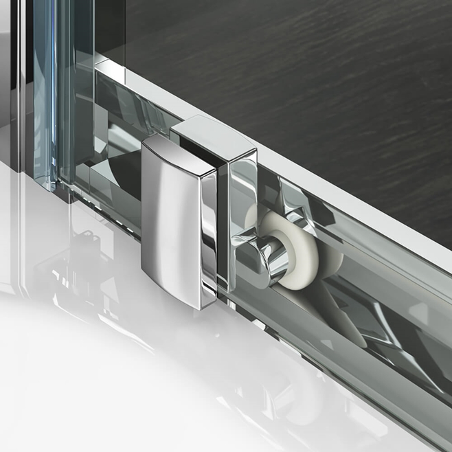 Harbour i6 Easy Clean 6mm Sliding Shower Door & Optional Side Panel