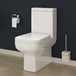 Harbour Icon Fully Back to Wall Toilet with Soft Close Seat