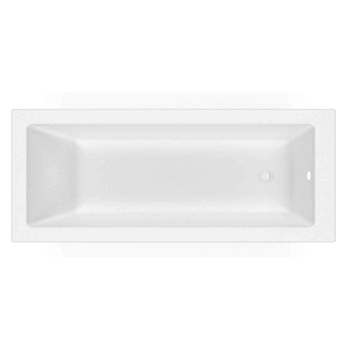 Harbour Pool Single End Straight 1700mm x 700mm Standard Bath - Square Style
