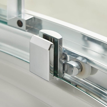 Harbour Primrose Easy Clean 6mm Double Sliding Shower Door & Optional Side Panel