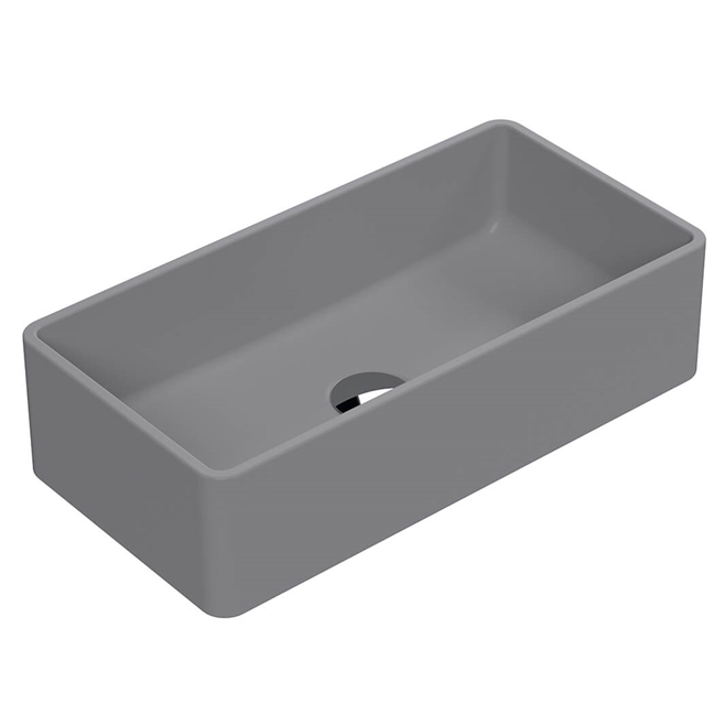 Harbour Rectangular Matt Finish Countertop Basin - 465 x 235mm | Tap ...