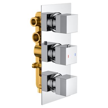Harbour Status 3 Outlet Concealed Thermostatic Shower Valve
