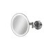 HIB Eclipse Round LED Illuminated Magnifying Mirror