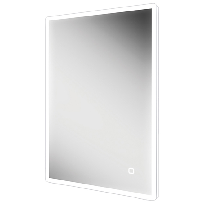 HIB Vega 60 Portrait LED Illuminated Ambient Mirror - 800 x 600mm