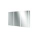 HIB Xenon 120 LED Illuminated Mirror Cabinet With Mirrored Sides